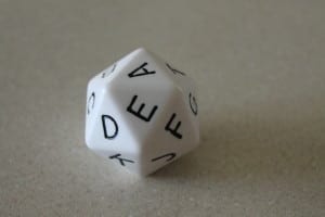 My friend Sonya Jason gave me a dice like that: Role a dice for your notefinder of the day!