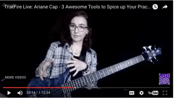 Truefire Live Video Ariane Cap