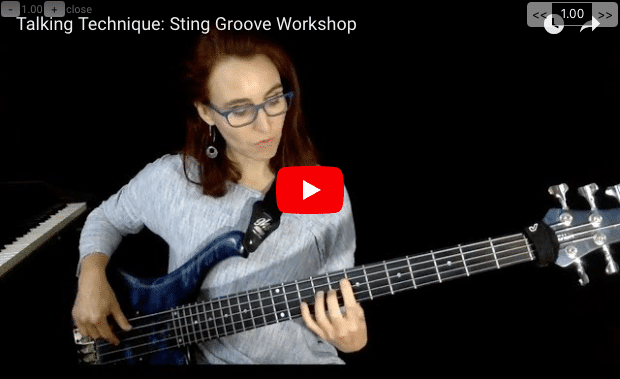 Sting Groove Workshop