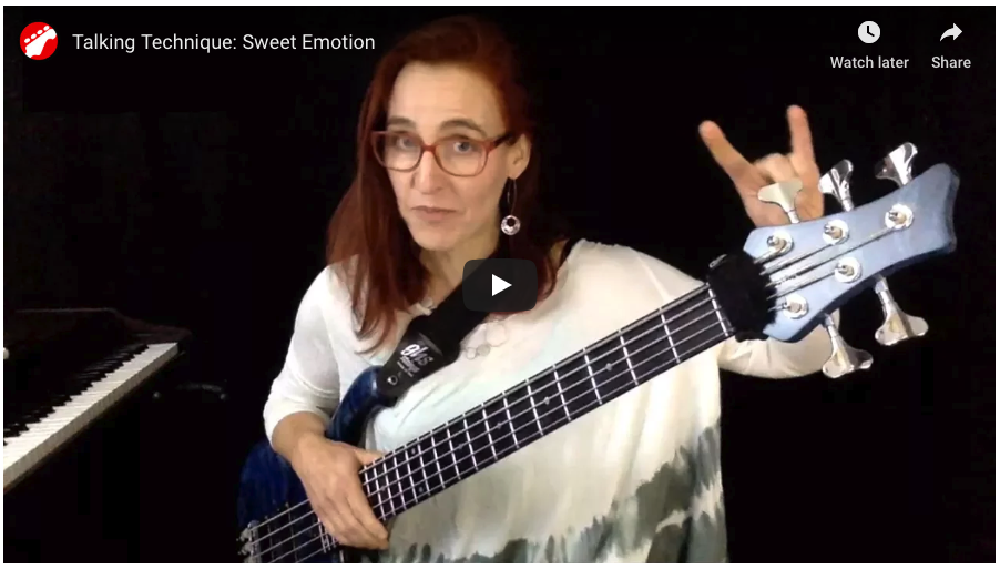 Sweet Emotion Bass Aerosmith