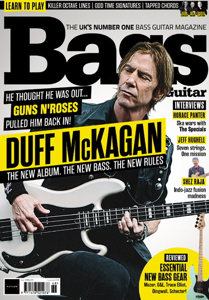 bass player magazine ariane cap