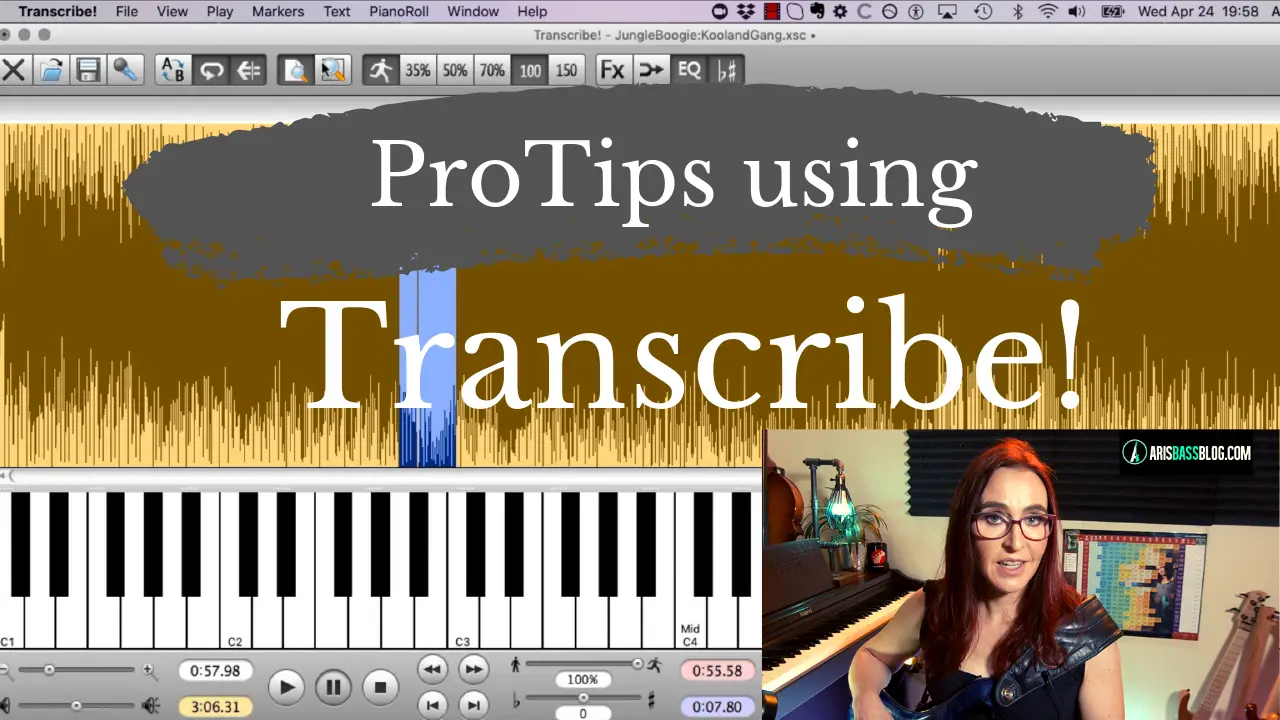 Transcribe! Tutorial