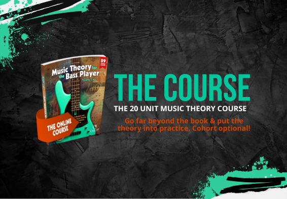 Our 20-Unit Bass Theory Course with Cohort Option