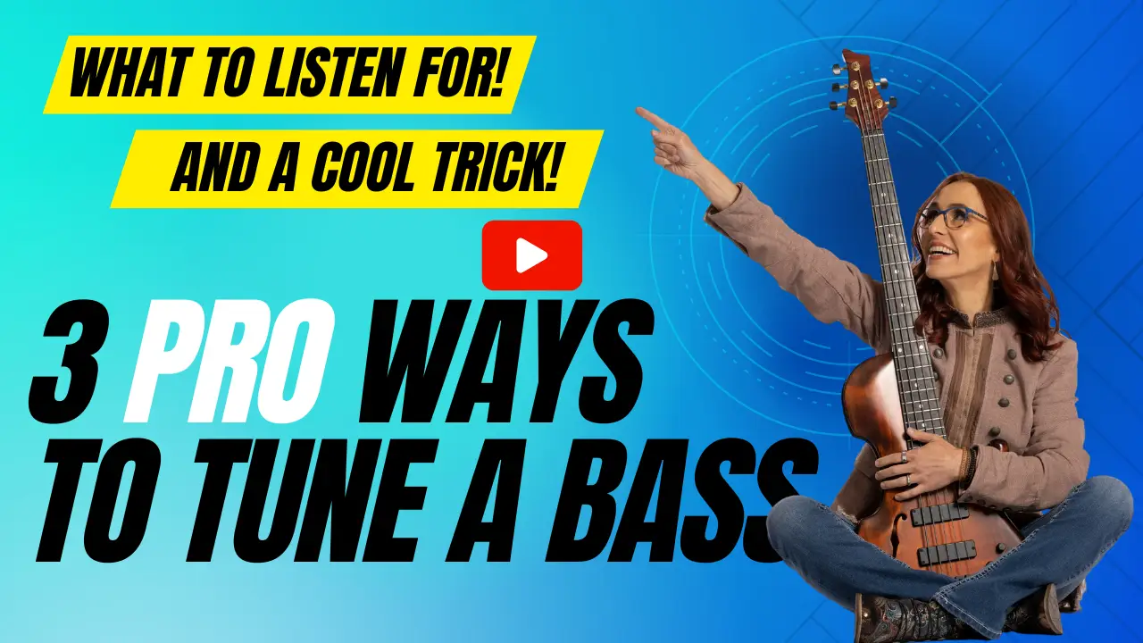 Ariane Cap shares tips on how to tune a bass