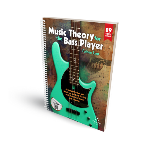 Music Theory for the bass player spiral bound Ariane Cap Ari Cap arisbassblog
