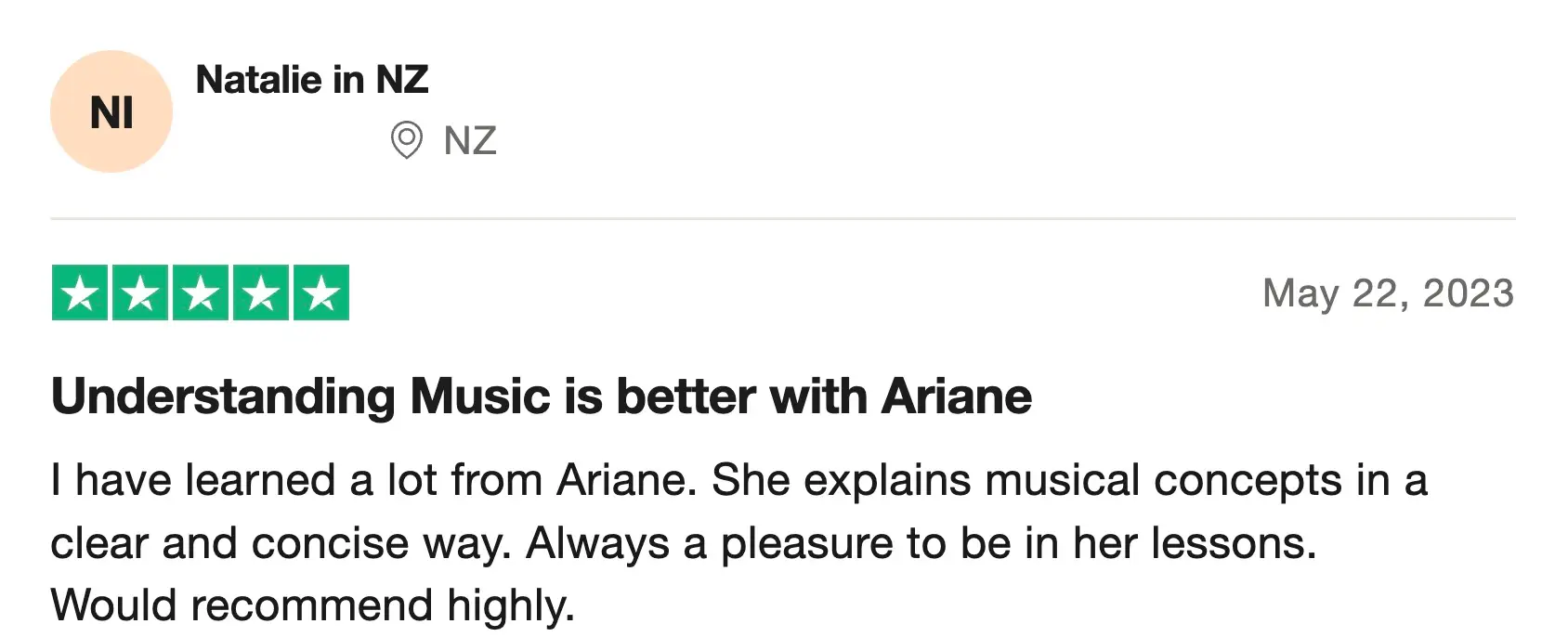 Ariane Cap reviews and complaints