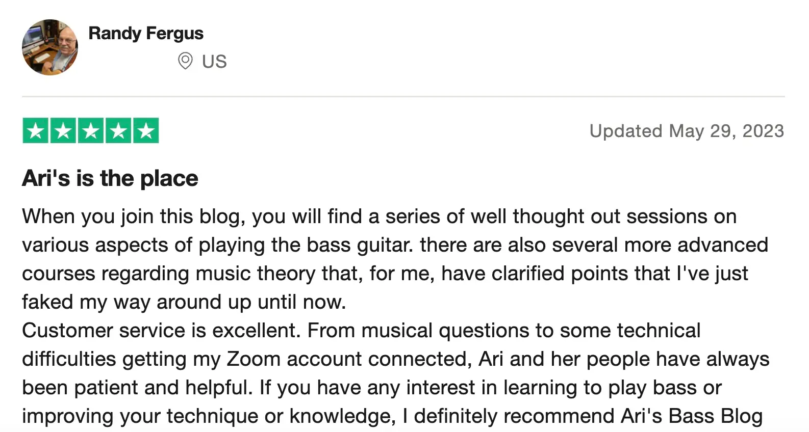 Ariane Cap reviews and complaints