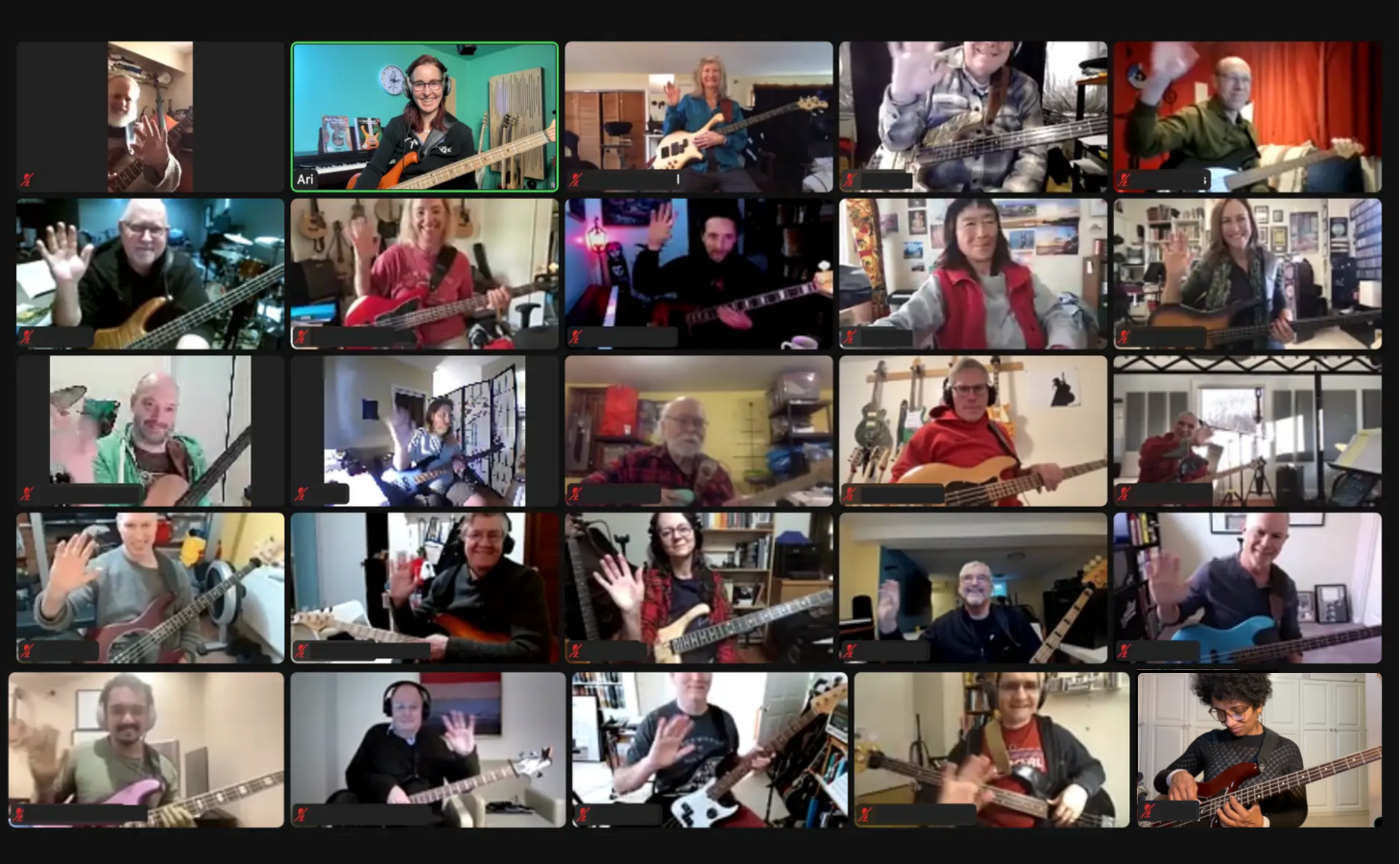 Live Practice Room with Ari on Zoom