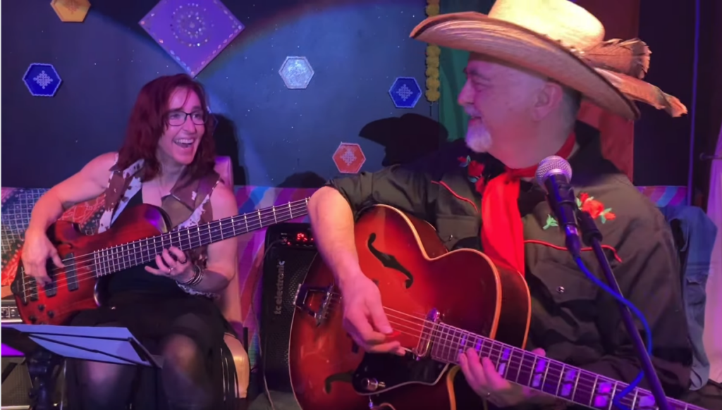 Ariane Cap gig at Fiddle and Pick