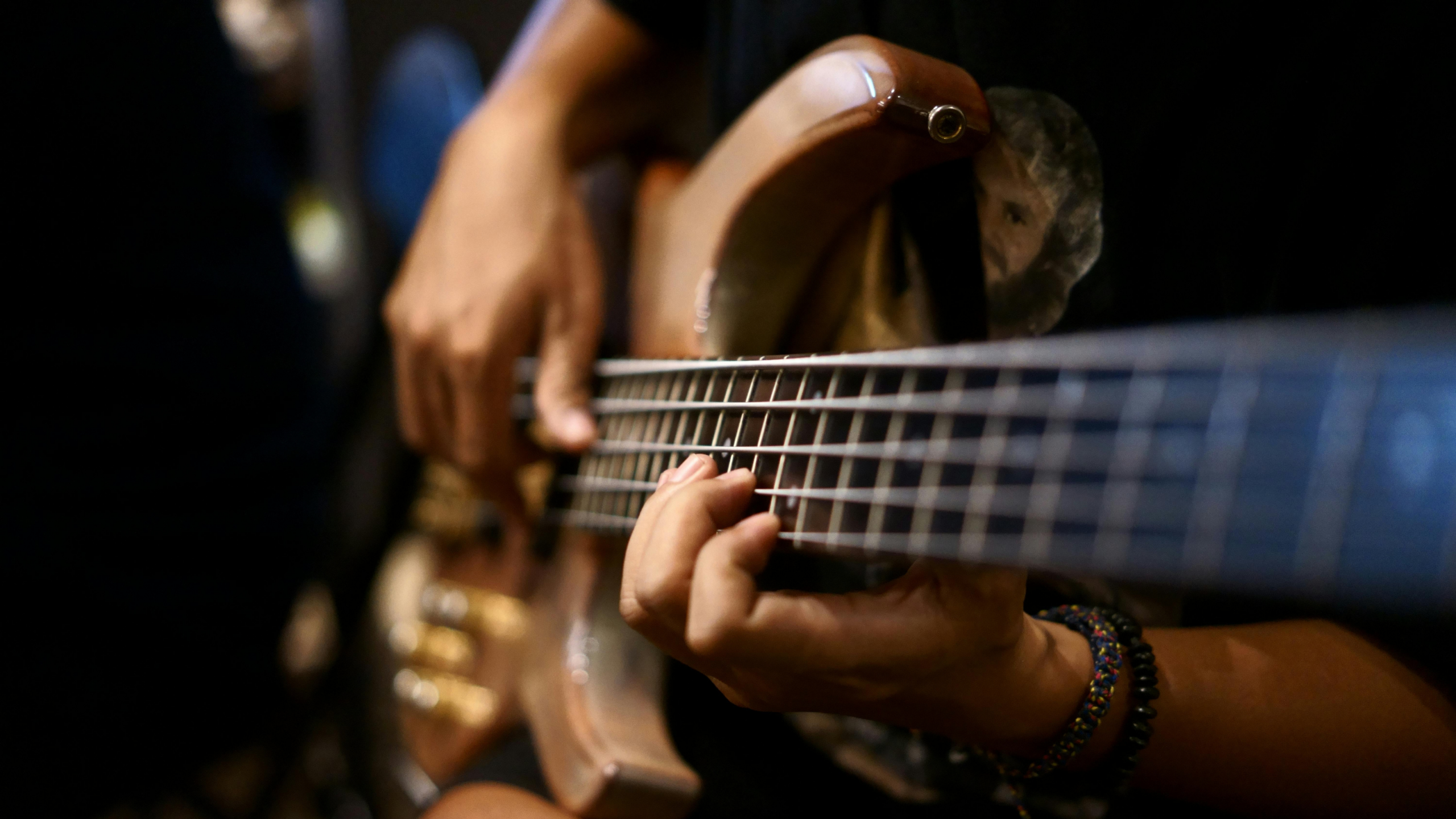 Reduce pain when playing bass